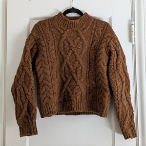 Acne Edyta cableknit sweater